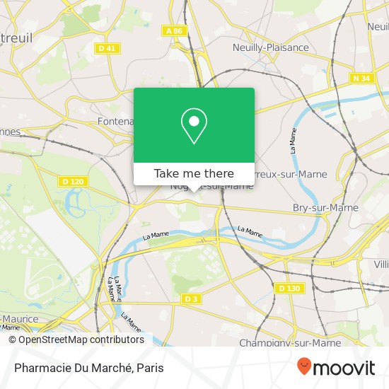 Pharmacie Du Marché map