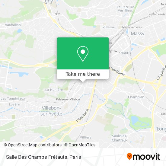 Salle Des Champs Frétauts map