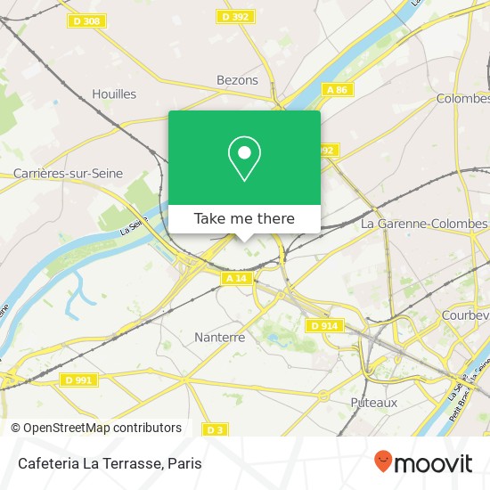 Cafeteria La Terrasse map