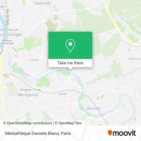 Médiathèque Danielle Bianu map