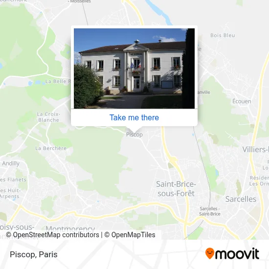 Piscop map