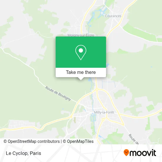 Le Cyclop map