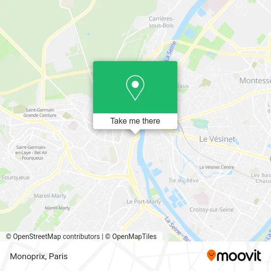 Monoprix map