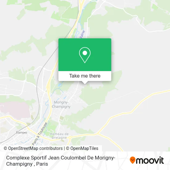 Complexe Sportif Jean Coulombel De Morigny-Champigny map