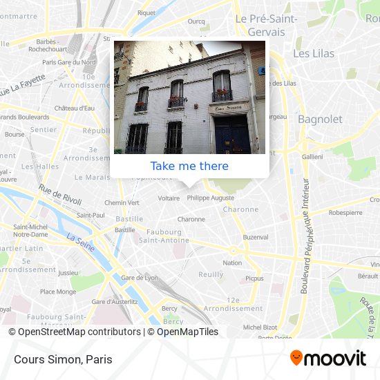 Cours Simon map