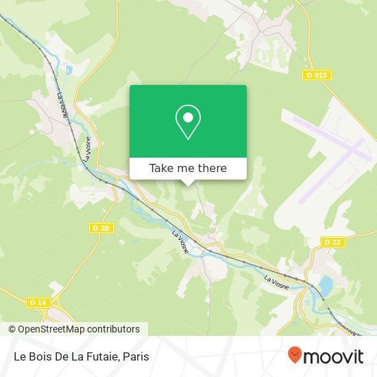Le Bois De La Futaie map