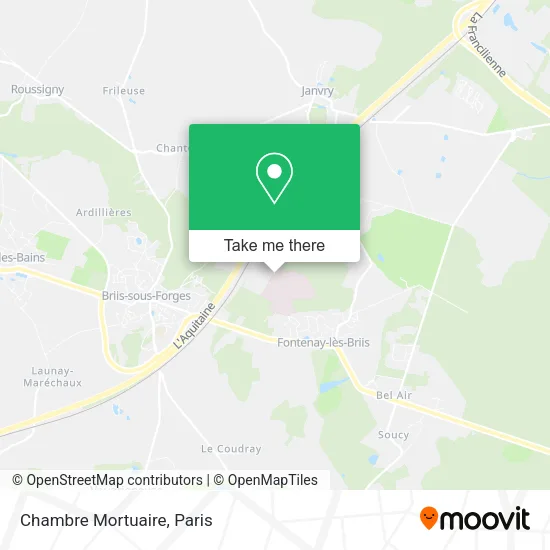 Chambre Mortuaire map