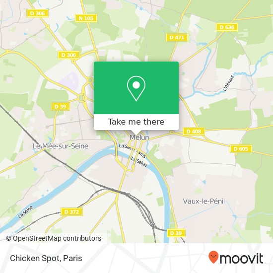 Chicken Spot map