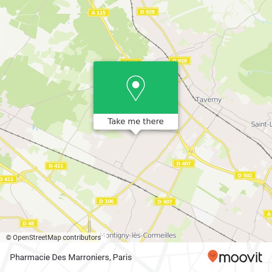 Pharmacie Des Marroniers map