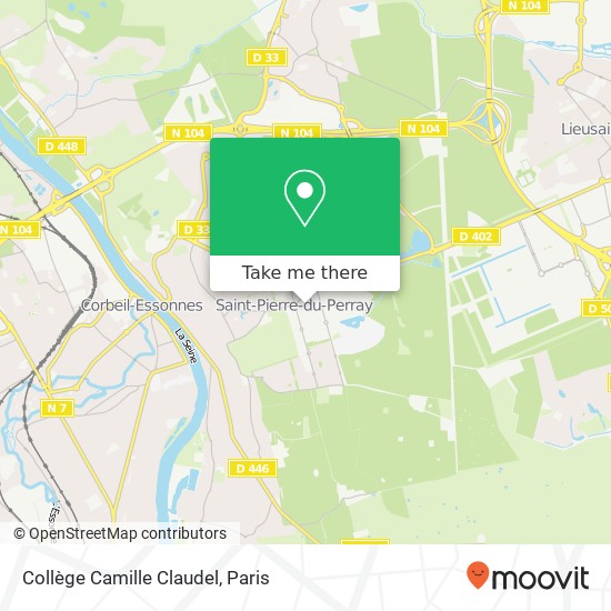 Collège Camille Claudel‎ map