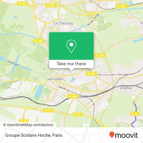 Groupe Scolaire Hoche map