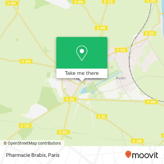 Pharmacie Brabis map