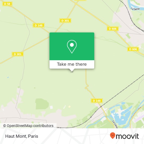 Haut Mont map