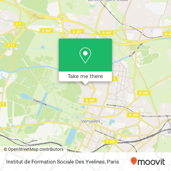 Institut de Formation Sociale Des Yvelines map