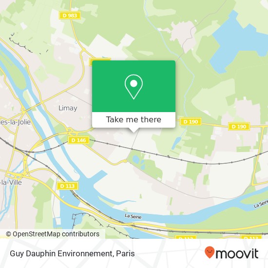 Guy Dauphin Environnement map