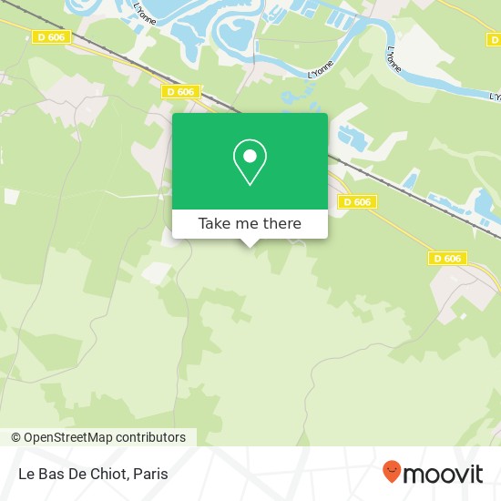 Le Bas De Chiot map