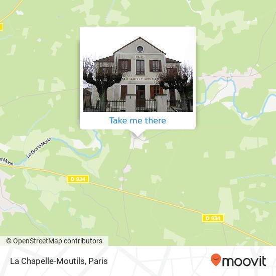 La Chapelle-Moutils map
