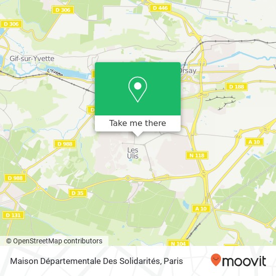 Maison Départementale Des Solidarités map