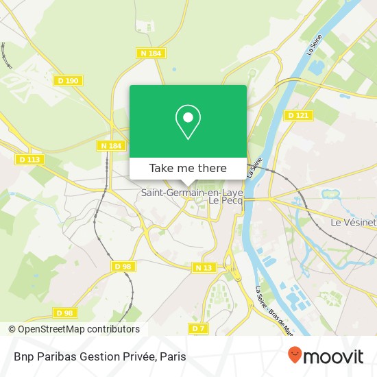 Bnp Paribas Gestion Privée map