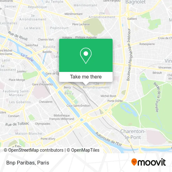 Bnp Paribas map