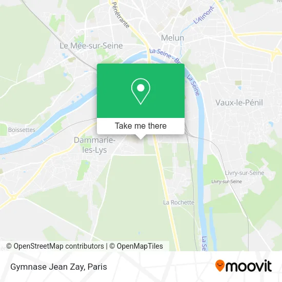 Gymnase Jean Zay map