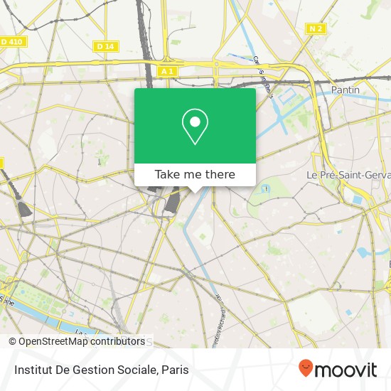 Institut De Gestion Sociale map