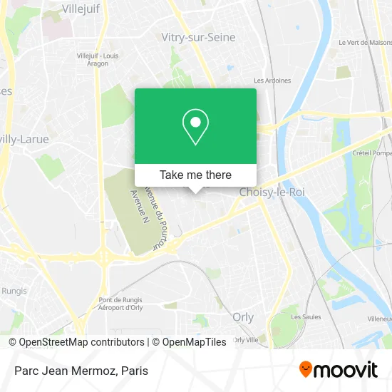 Parc Jean Mermoz map