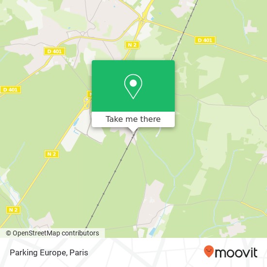 Mapa Parking Europe