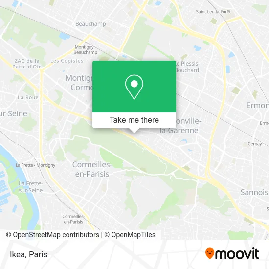 Ikea map