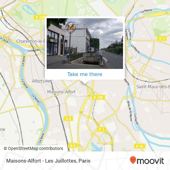 Maisons-Alfort - Les Juillottes map