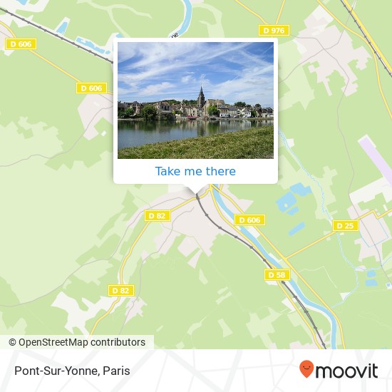 Pont-Sur-Yonne map