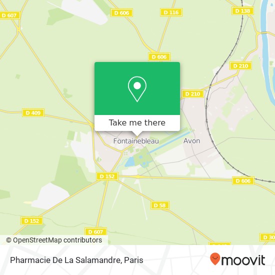 Mapa Pharmacie De La Salamandre