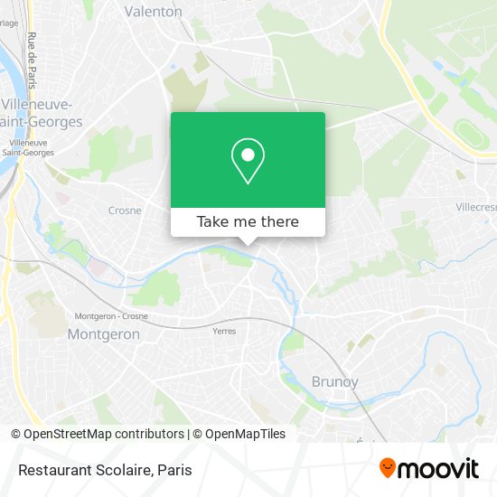 Mapa Restaurant Scolaire