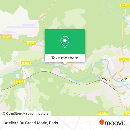 Ateliers Du Grand Morin map