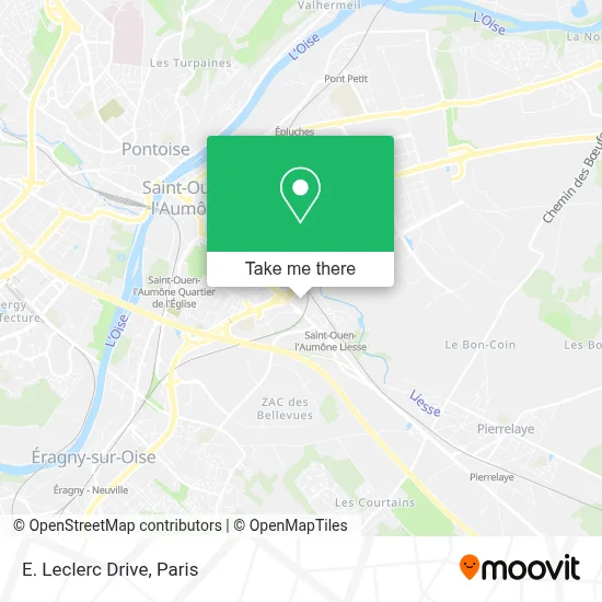 E. Leclerc Drive map