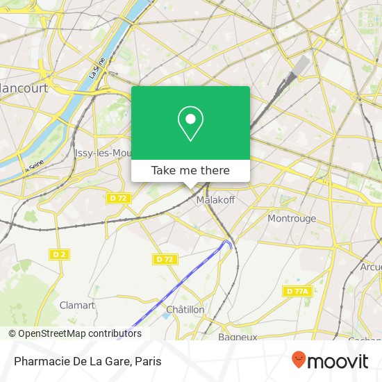 Mapa Pharmacie De La Gare