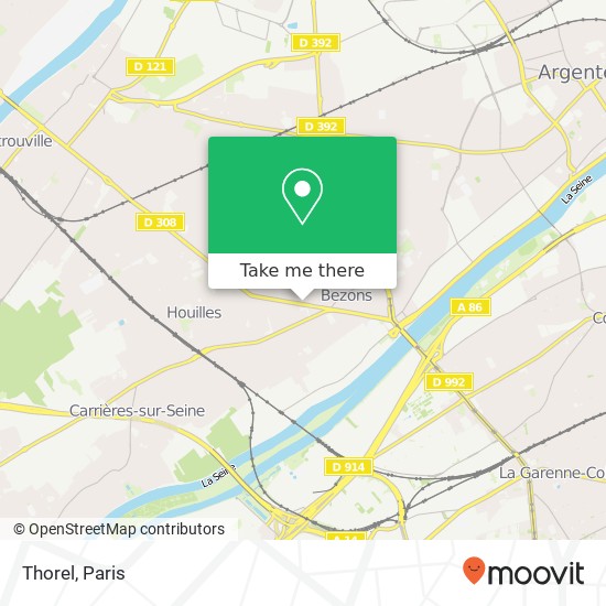 Thorel map