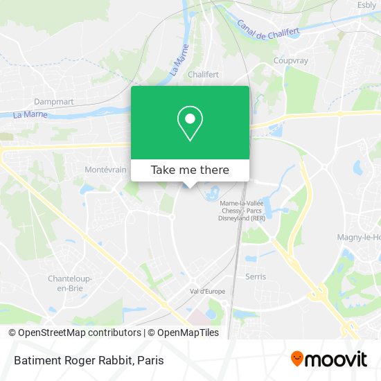 Batiment Roger Rabbit map