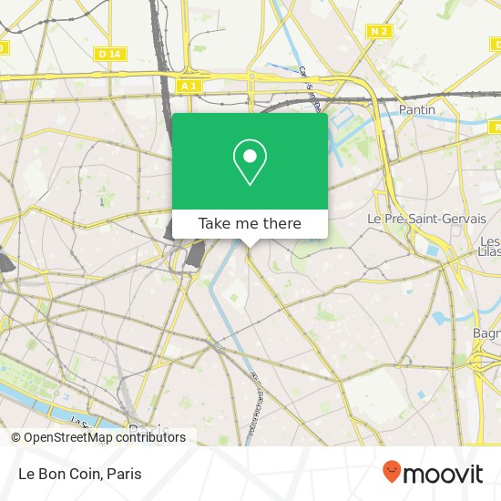 Le Bon Coin map