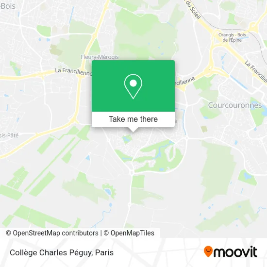 Collège Charles Péguy map
