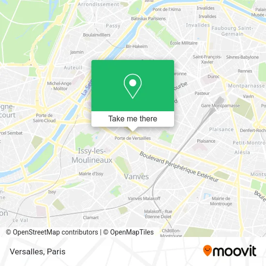 Mapa Versalles