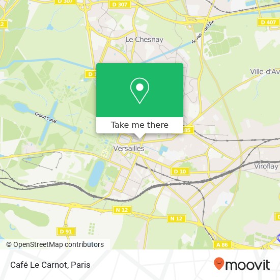 Café Le Carnot map