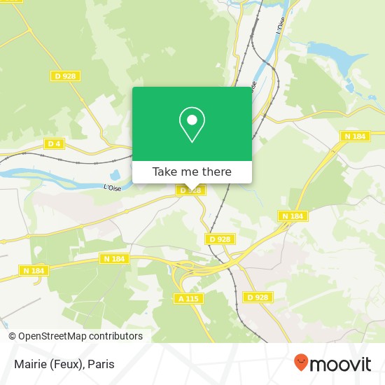 Mapa Mairie (Feux)