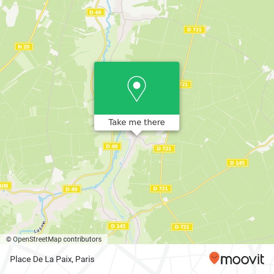 Mapa Place De La Paix