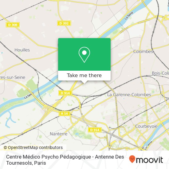Centre Médico Psycho Pédagogique - Antenne Des Tournesols map