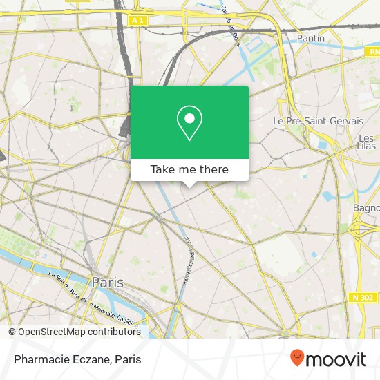 Pharmacie Eczane map