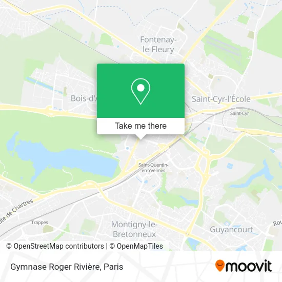 Gymnase Roger Rivière map