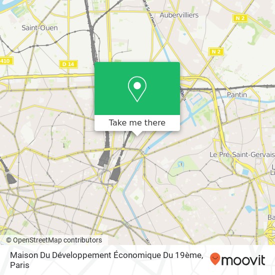 Maison Du Développement Économique Du 19ème map