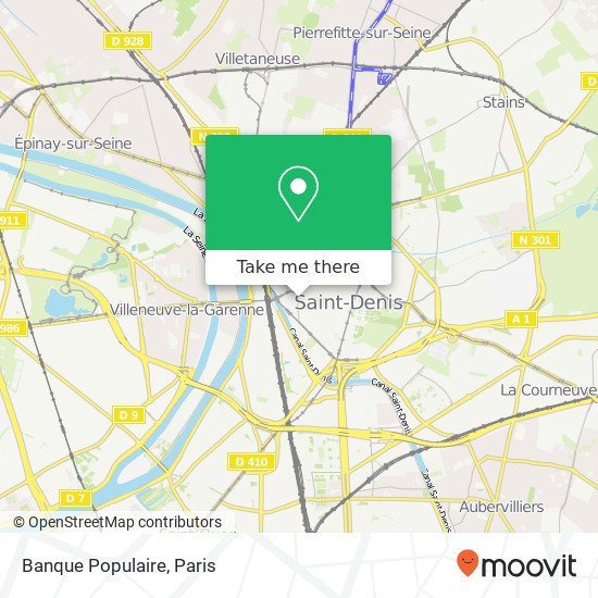 Banque Populaire map