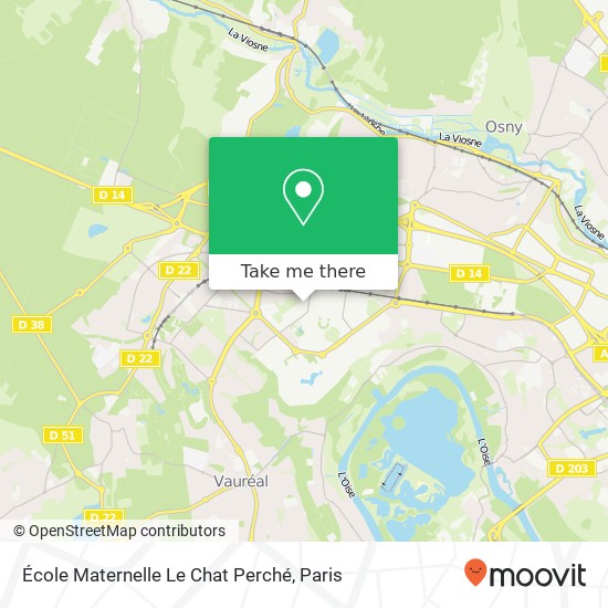 École Maternelle Le Chat Perché map